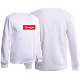 2017 100% Cotton 21 Savage Street Wear Woolcotton Suprem Hoodies Parody No Heart X Savage Hoodie Sweatshirt Men Women Hip Hop
