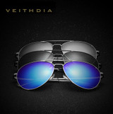 2017  New Arrival VEITHDIA Vintage Pilot Brand Designer Male Sunglasses Men/Women Sun Glasses gafas oculos de sol masculino 2736
