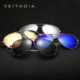 2017  New Arrival VEITHDIA Vintage Pilot Brand Designer Sunglasses Men/Women Male Sun Glasses gafas oculos de sol masculino 3360
