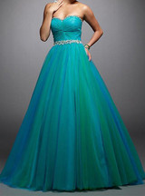 New Design A Line Sexy Long Prom Dresses 2017 Sweetheart Tulle Beading Vestidos de Festa Hot Sale Cheap Price Prom Dress OP33081