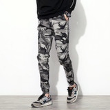 New design 2017 Fashion Drawstring Men Camouflage pants High quality Cotton Men jogger pants Leisure Pants Men Size M-5XL
