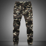 New design 2017 Fashion Drawstring Men Camouflage pants High quality Cotton Men jogger pants Leisure Pants Men M-5XL size XX16