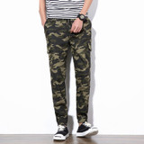 New Design 2017 Fashion Drawstring Men Camouflage pants High Quality Cotton Men Jogger Pants Leisure Pants Men M-5XL