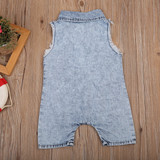New Denim Baby Clothing Newborn Baby Romper Infant Boy Girl Jumpsuit Clothes Outfits New Denim Baby Clothing Newborn Baby Romper Infant Boy Girl Jumpsuit Clothes Outfits