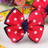 New Cute Children Headdress Girls Tie Hair Ropes Headwear Bowknot Baby Hair Accessories Ponytail Holder Elastic Hair Bands