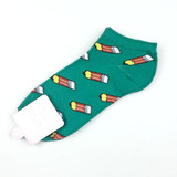 New Cute 11 fruit color love candy color cotton sock summer style women's socks women's thin sock slippers ws85 1pair=2pcs