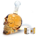 New Crystal Skull Vodka Bottles Skull Head Bottle Creative Gothic Wine Vodka Decanter 125ML 350ML 550ML 1000ML Four Sizes