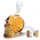 New Crystal Skull Vodka Bottles Skull Head Bottle Creative Gothic Wine Vodka Decanter 125ML 350ML 550ML 1000ML Four Sizes