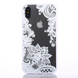 New Creative Transparent Lace Flower Phone Case For iPhone X/5s/6/6s/6 Plus/7/7 Plus/8/8 Plus New Creative Transparent Lace Flower Phone Case For iPhone X/5s/6/6s/6 Plus/7/7 Plus/8/8 Plus