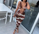 Wrap Chest Jumpsuit