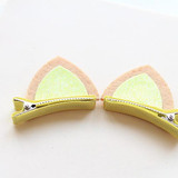 New Creative Girls Hair Clips Lovely Cat Ear Hairpins Kids Barrettes Hairpins Ornaments Children Hair Accessories Barrette