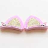 New Creative Girls Hair Clips Lovely Cat Ear Hairpins Kids Barrettes Hairpins Ornaments Children Hair Accessories Barrette