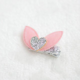 New Creative Cute Purple Plush Rabbit Crown Kids Hairpins Barrettes Children Hair Accessories Girls Hair Clips
