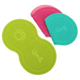 New Colorful Pet Dog Puppy Cat Feeding Mat Pad Cute PVC Bed Dish Bowl Food Water Feed Placemat Wipe Clean Pet Supplies