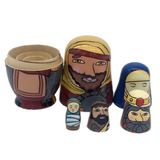 Nativity Matryoshka Nesting Dolls 5 Pieces