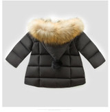 New Children's Winter Jacke Clothes Baby Girls Boys Jackets Autumn Kids Keeping Warm Cotton Novelty Hooded Thick Outerwear Coat