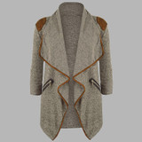 Free Ostrich Cardigan Women Elastic Winter Sweater Knitted Cardigan Female Coat Soft Casual Sweater Pull Outerwear L0430