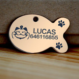 Free engraved write name phone number pet dog cat ID tag collar pet tag dog pet name pendent neckalce tag engraved military tag