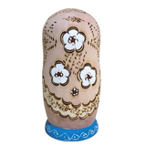 Colorful Matryoshka Nesting Dolls 7 Pieces