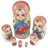 Magnificent Matryoshka Nesting Dolls 7 Pieces