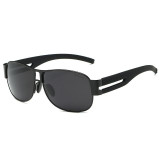 Frame Unisex Square Vintage Retro Sun Glasses Famous Brand Sunglases polarized Sunglasses Oculos Feminino For Women Men