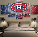Frame 5 Panels Modern Canvas Prints Artwork Landscape Pictures Canvas Wall Art Picture Home Decoration Living Room Canvas Print