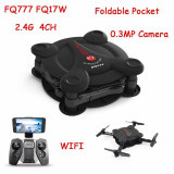 FQ777 FQ17w rc helicopter mini drone with camera fpv quadcopter dron quad copter droni remote control toy drohne com