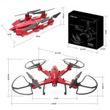FQ02W 0.5MP Camera Wifi FPV Foldable Transform Robot Shape 2.4G 4CH 6-Axis Gyro G-Senseor Selfie Drone RTF Quadcopter