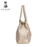 FOXER Brand Women's Cow Leather Shoulder bags New Design Handbag Fashion Female Shoulder bag all-match Women's Bag