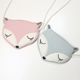 Fox Bags Cute Cloth Messenger Bags Baby Girls Shoulder Bags Child Kids Coin Purses Small Bags Pink/Blue New Design 37