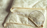 Four colors mulberry silk comforter bedspreads quilted blanket summer&winter king queen full twin size duvet bedclothes set