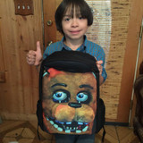FORUDESIGNS Five Nights At Freddy Children School Bags for Girls Cartoon Teenager Boys Schoolbags Kids Backpacks Mochila Escolar