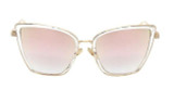 2017 Fashion Sunglasses Women Brand Designer Metal Reflective Mirror Sun Glasses for Women Butterfly Design lunette de soleil