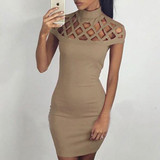 2017 Fashion Summer Women Dress Hollow Out Bodycon Dress Bandage Slim Nignt Club Party Dresses Sexy Dress Vestido De Festa