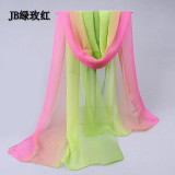 2017 Fashion Summer silk Scarf shawl Cape Polyester Chiffon Silk Scarves Wraps For Women Brand Foulard Femme