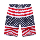 2017 Fashion Summer Men Shorts Knee Length Short Pants Breathable Beach Shorts Casual men Shorts Quick-drying Brand Clothing