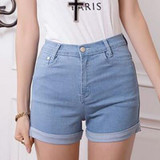 2017 Fashion Summer denim high waist shorts woman jeans short pants Slim Korean Casual women Jeans Shorts Plus Size 2017 Fashion Summer denim high waist shorts woman jeans short pants Slim Korean Casual women Jeans Shorts Plus Size