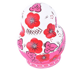 Pink Authentic Matryoshka Nesting Dolls 10 Pieces