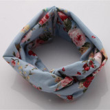 2017 Fashion Retro Women Ethnic Turban Twisted Knotted Elastic Headband Floral Wide Stretch Girl Casual Hair Accessories