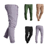 2017 Fashion Mens Leisure Causal Harem Pants Solid Plain Slim Hip Hop Cargo Trousers For Men Clothing Joggers Sweatpants Slacks