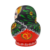 Painted Wooden Matryoshka Nesting Dolls 10 Pieces