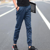 2017 Fashion Men's Khaki Joggers Pants High Quality Men Legging Feet Pants Harem Street Active Trousers