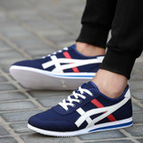 2017 fashion men's casual shoes air network canvas shoes men's outdoor walking breathable shoes male apartments