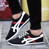 2017 fashion men's casual shoes air network canvas shoes men's outdoor walking breathable shoes male apartments