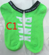 2017 Fashion Lovely Ladies Party Girls ankle Socks slippers colorful Harajuku pink Sock One Size PINK letter socks calcetines