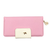 2017 Fashion Leather Women Wallets Long Zipper Patchwork Coin Female Purse With Bird Hasp Card Holder Clutch Money Phone Bag