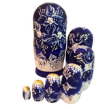 Handmade Wooden Matryoshka Nesting Dolls 7 Pieces