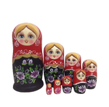 Painted 8 Pieces Matryoshka Nesting Dolls