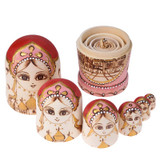 Wooden Matryoshka Nesting Dolls 7 Pieces