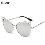 New 2017 Fashion Cat Eye Sunglasses Women Ladies Fanous Luxury Brand Female Sun Glasses for Women Eyewear Oculos Lunette Femme